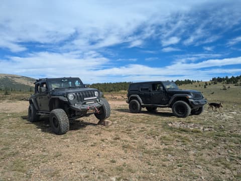 Photo from the Kingston Peak run