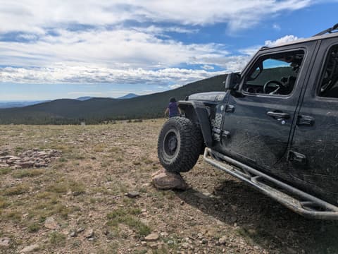 Photo from the Kingston Peak run