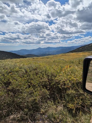 Photo from the Kingston Peak run