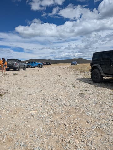 Photo from the Kingston Peak run