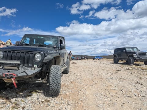 Photo from the Kingston Peak run