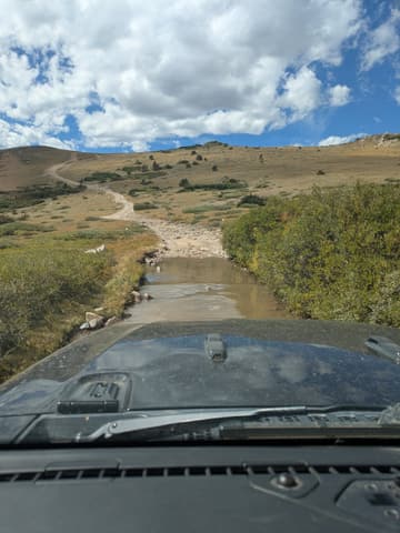 Photo from the Kingston Peak run