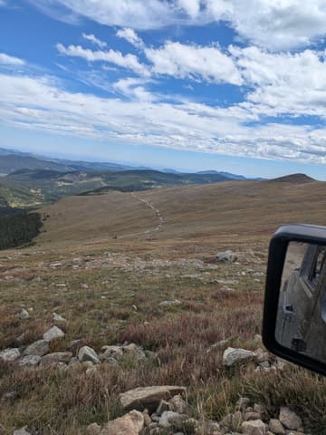 Photo from the Kingston Peak run